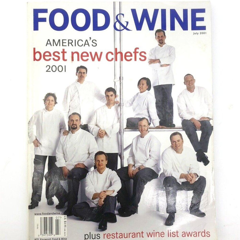 Food and Wine Magazine - July 2001 -The Chef Issue America's Best New Chefs 2001